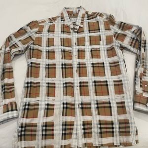 Burberry men’s long sleeve shirts